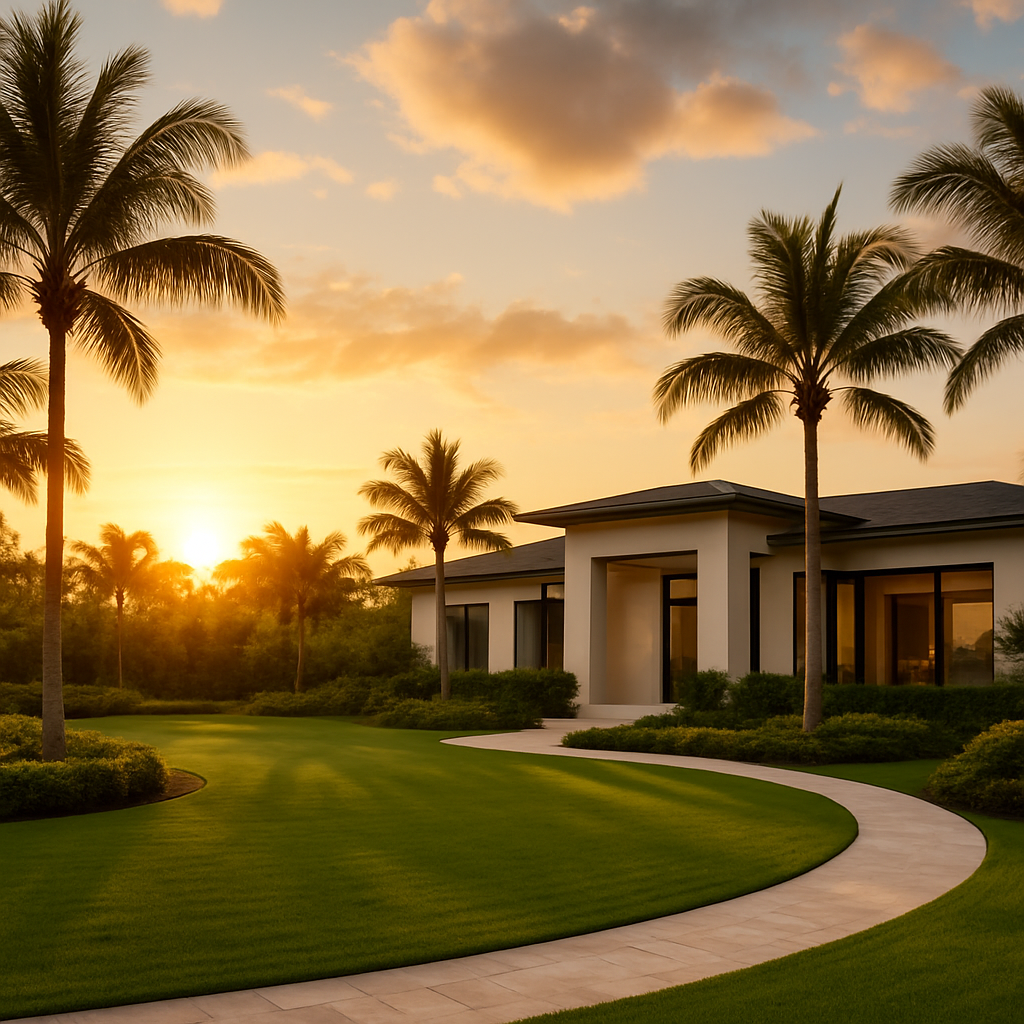 Beautiful Florida landscape