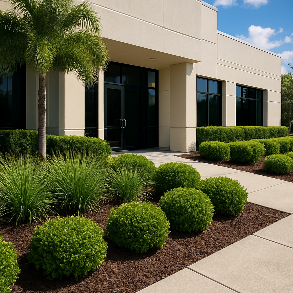 Commercial Entry Landscape